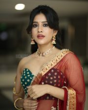 Actress Nabha Natesh at Swayambu Teaser Launch Pictures 10