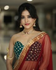 Actress Nabha Natesh at Swayambu Teaser Launch Pictures 14