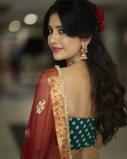 Actress Nabha Natesh at Swayambu Teaser Launch Pictures 16