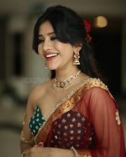 Actress Nabha Natesh at Swayambu Teaser Launch Pictures 21