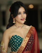 Actress Nabha Natesh at Swayambu Teaser Launch Pictures 22