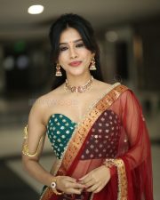 Actress Nabha Natesh at Swayambu Teaser Launch Pictures 24