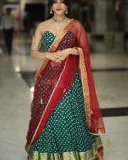 Actress Nabha Natesh at Swayambu Teaser Launch Pictures 28