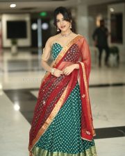 Actress Nabha Natesh at Swayambu Teaser Launch Pictures 41