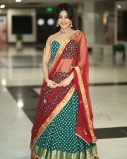 Actress Nabha Natesh at Swayambu Teaser Launch Pictures 44