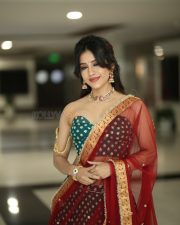 Actress Nabha Natesh at Swayambu Teaser Launch Pictures 46