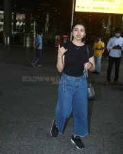 Actress Prachi Desai at Airport Arrival Pictures