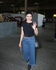 Actress Prachi Desai at Airport Arrival Pictures