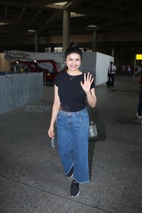 Actress Prachi Desai at Airport Arrival Pictures