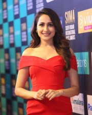 Actress Pragya Jaiswal At Siima Th Edition Curtain Raiser Photos