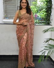 Actress Pragya Jaiswal at Daaku Maharaj Movie Success Celebration Photos 06