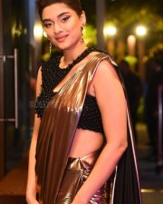 Actress Saiee M Manjrekar at Ghani Movie Release Punch Photos 01