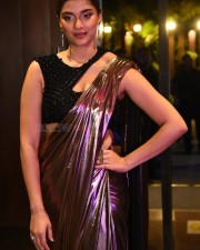 Actress Saiee M Manjrekar at Ghani Movie Release Punch Photos 11