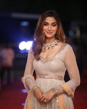 Actress Saiee Manjrekar at Arjun Son Of Vyjayanthi Movie Pre Release Event Photos 11