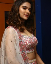 Actress Saiee Manjrekar at Ghani Movie Trailer Launch Photos 04