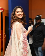 Actress Saiee Manjrekar at Ghani Movie Trailer Launch Photos 14