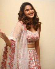 Actress Saiee Manjrekar at Ghani Movie Trailer Launch Photos 20