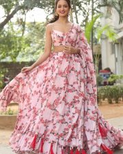 Actress Shanvi Srivastava At Avane Srimannarayana Press Meet Photos
