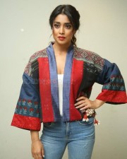 Actress Shriya Saran At Raja Vaaru Rani Gaaru Movie Poster Launch Press Meet Photos