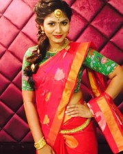Actress Shruti Reddy Traditional Pictures