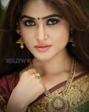 Actress Sony Charishta Beautiful Saree Photos
