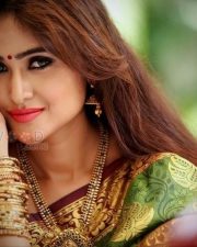 Actress Sony Charishta Beautiful Saree Photos