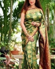 Actress Sony Charishta Beautiful Saree Photos