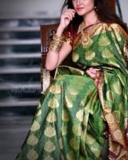 Actress Sony Charishta Beautiful Saree Photos