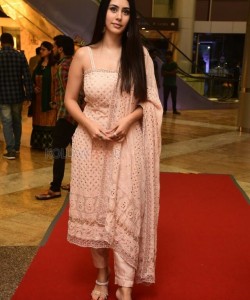 Actress Warina Hussain at GodFather Success Celebration Event Photos 04