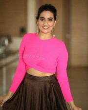 Anchor Manjusha At Ala Vaikunthapurramuloo Thanks Meet Pictures