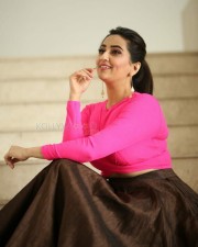 Anchor Manjusha At Ala Vaikunthapurramuloo Thanks Meet Pictures