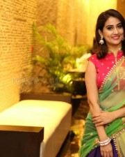 Anchor Manjusha At Ammammagarillu Pre Release Photos
