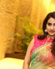 Anchor Manjusha At Ammammagarillu Pre Release Photos