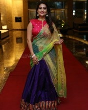 Anchor Manjusha At Ammammagarillu Pre Release Photos