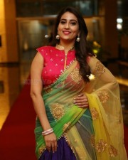 Anchor Manjusha At Ammammagarillu Pre Release Photos