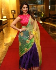 Anchor Manjusha At Ammammagarillu Pre Release Photos