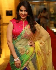 Anchor Manjusha At Ammammagarillu Pre Release Photos