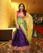 Anchor Manjusha At Ammammagarillu Pre Release Photos
