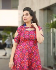 Anchor Manjusha At Chanakya Trailer Launch Photos