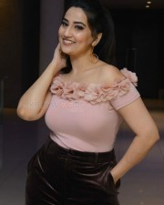 Anchor Manjusha At Disco Raja Success Meet Pictures