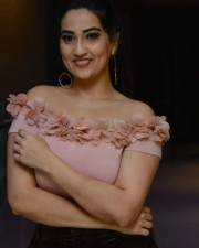 Anchor Manjusha At Disco Raja Success Meet Pictures