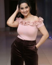 Anchor Manjusha At Disco Raja Success Meet Pictures