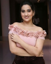 Anchor Manjusha At Disco Raja Success Meet Pictures