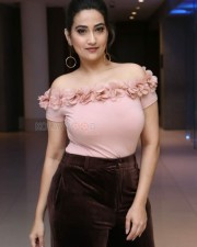 Anchor Manjusha At Disco Raja Success Meet Pictures
