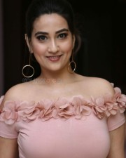 Anchor Manjusha At Disco Raja Success Meet Pictures