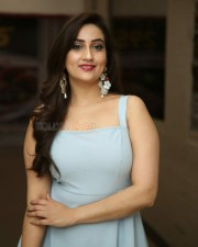 Anchor Manjusha At Edaina Jaragochu Movie Audio Launch Photos