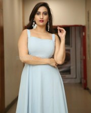 Anchor Manjusha At Edaina Jaragochu Movie Audio Launch Photos