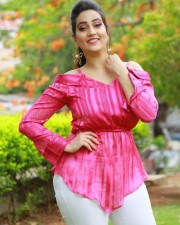 Anchor Manjusha At First Rank Raju Press Meet Stills