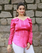 Anchor Manjusha At First Rank Raju Press Meet Stills