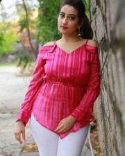 Anchor Manjusha At First Rank Raju Press Meet Stills